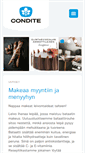 Mobile Screenshot of condite.fi